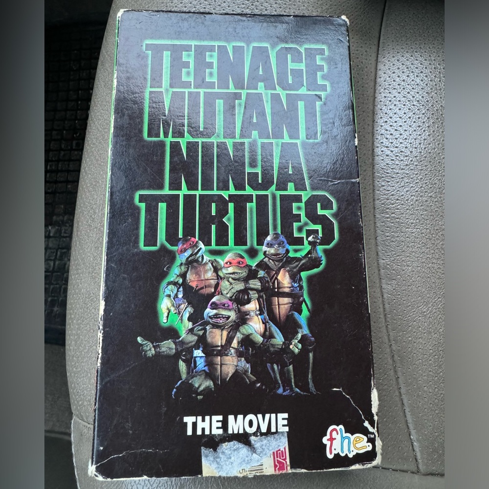 Teenage Mutant Ninja Turtles Vintage VHS Film